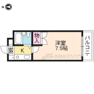 ル・パルク【103号室】の間取り