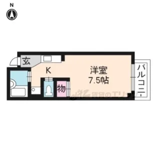 カーサテリトリオパエゼ【501号室】の間取り