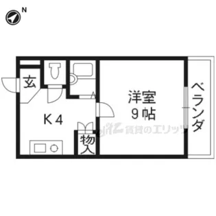 森下マンションI【205号室】の間取り