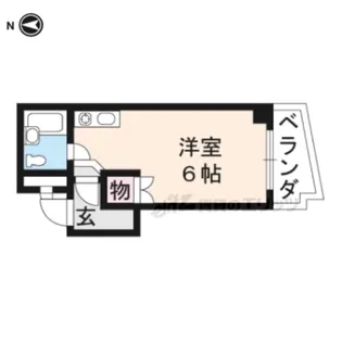 シャトレパインズレーク【101号室】の間取り