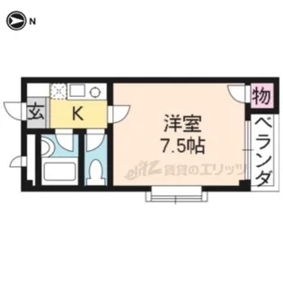 メゾン・ド・カルム【3階】の間取り