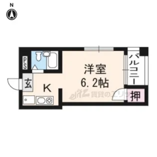 El・Prado【402号室】の間取り