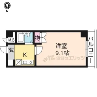 Maison de Elina【303号室】の間取り