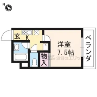 メゾンパル【302号室】の間取り