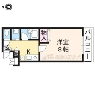 アイハウス【501号室】の間取り