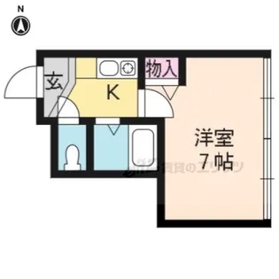 塚本マンション【204号室】の間取り
