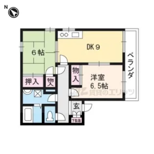 グランメゾン古川【2階】の間取り