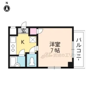 SaaCaddian【606号室】の間取り