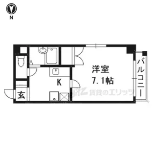 SaaCaddian【602号室】の間取り
