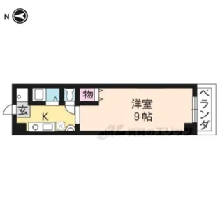 メゾンミルノール【303号室】の間取り