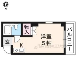 ハイツ近江【302号室】の間取り