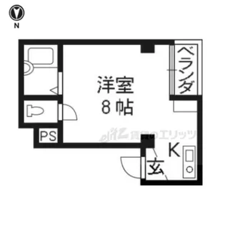 パレスオブタクティクス【506号室】の間取り