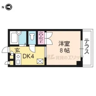 ルピナス321【205号室】の間取り