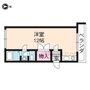 ドミニコ山久【6号室】の間取り