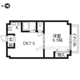 クィーンズコートZ棟【301号室】の間取り