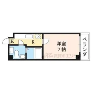 Nシャンブル【4階】の間取り