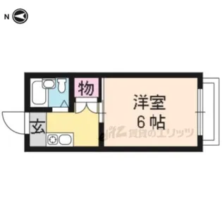 サンコート727【203号室】の間取り