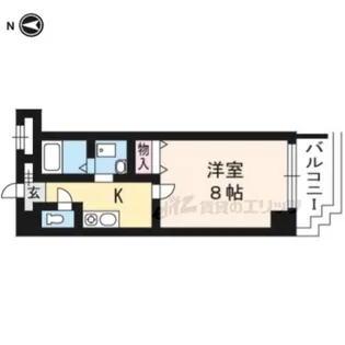 α?PRIZE?【202号室】の間取り