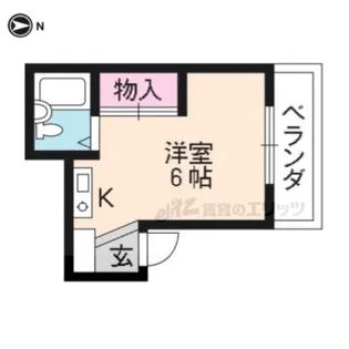 カプチーノ川島【302号室】の間取り