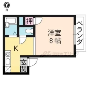 メゾン・ド・リジェール【101号室】の間取り