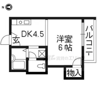 ルポズワール【207号室】の間取り