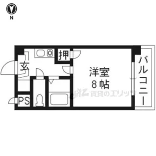 メゾンショウエイ【506号室】の間取り