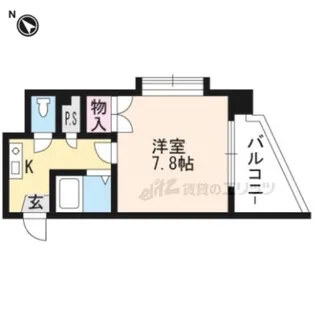 メゾンショウエイ【306号室】の間取り