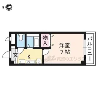 ミニョンガーデン【2階】の間取り