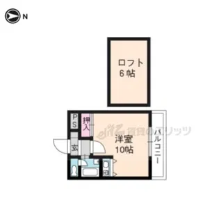 DAISHINビル【305号室】の間取り