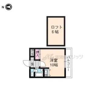 DAISHINビル【302号室】の間取り