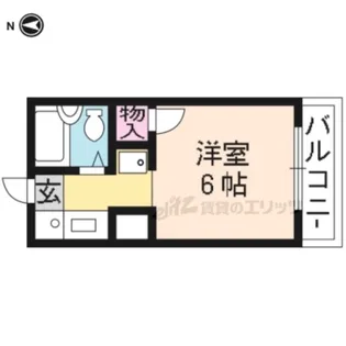 メゾン・ブランシュ【506号室】の間取り