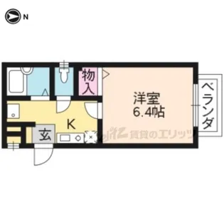 LIENS【2階】の間取り