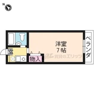 レヴァン朝日【3階】の間取り