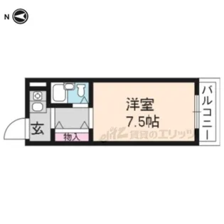 フェニックス樋口【210号室】の間取り