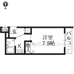 フェニックス樋口【221号室】の間取り