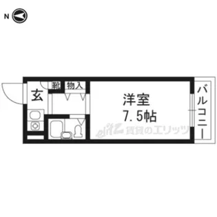 フェニックス樋口【318号室】の間取り