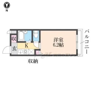 フェニックス樋口【207号室】の間取り