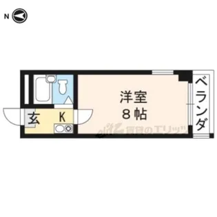 グランデール・サン【303号室】の間取り