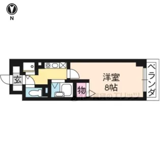 アルデール B【603号室】の間取り