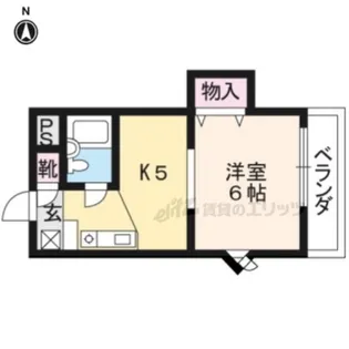 マインツ竹田【301号室】の間取り