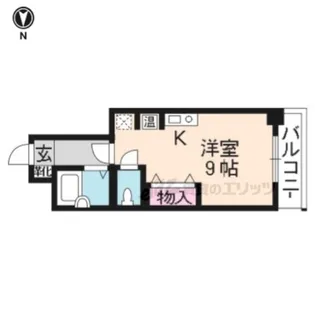 アルカディア・シティ【4階】の間取り