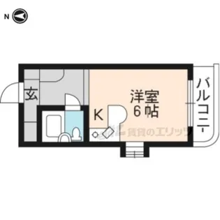 メゾン・ド・ルフレ【4階】の間取り