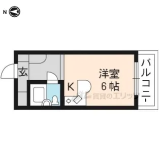 メゾン・ド・ルフレ【4階】の間取り