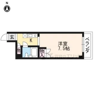 TATSUMIYAビル【2階】の間取り