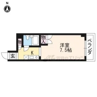 TATSUMIYAビル【1階】の間取り