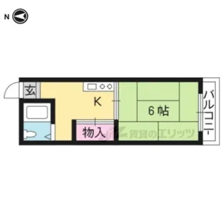 ハウス須賀【209号室】の間取り