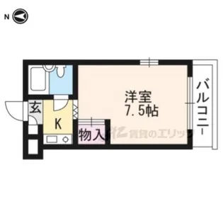 ハイツ・まさき【2-C号室】の間取り