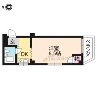 ハイツしらかば【2-C号室】の間取り