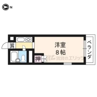 メゾン・ド・ハニー【3?C号室】の間取り