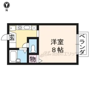 プランタン森【202号室】の間取り